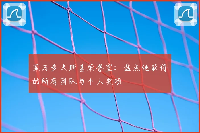 莱万多夫斯基荣誉室：盘点他获得的所有团队与个人奖项